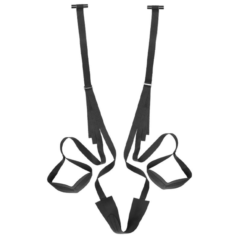 Lange Liebe BDSM Set: Bondage Handschellen, Nippelklemmen & Beinspreizer Fesseln