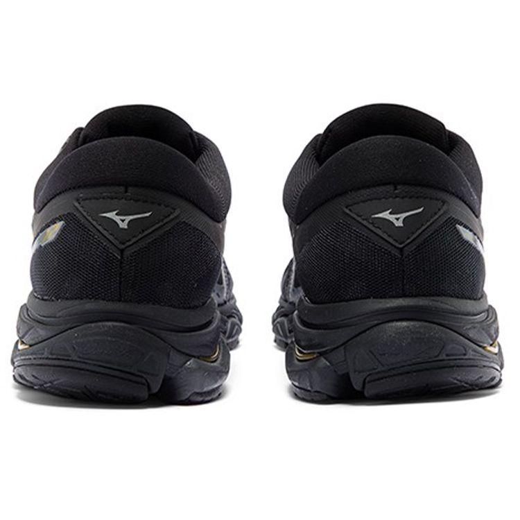 Mizuno Wave Ultima 12 Cushioning Durable Low-Top Running Shoes Men Sneaker Black Gold J1GC211850