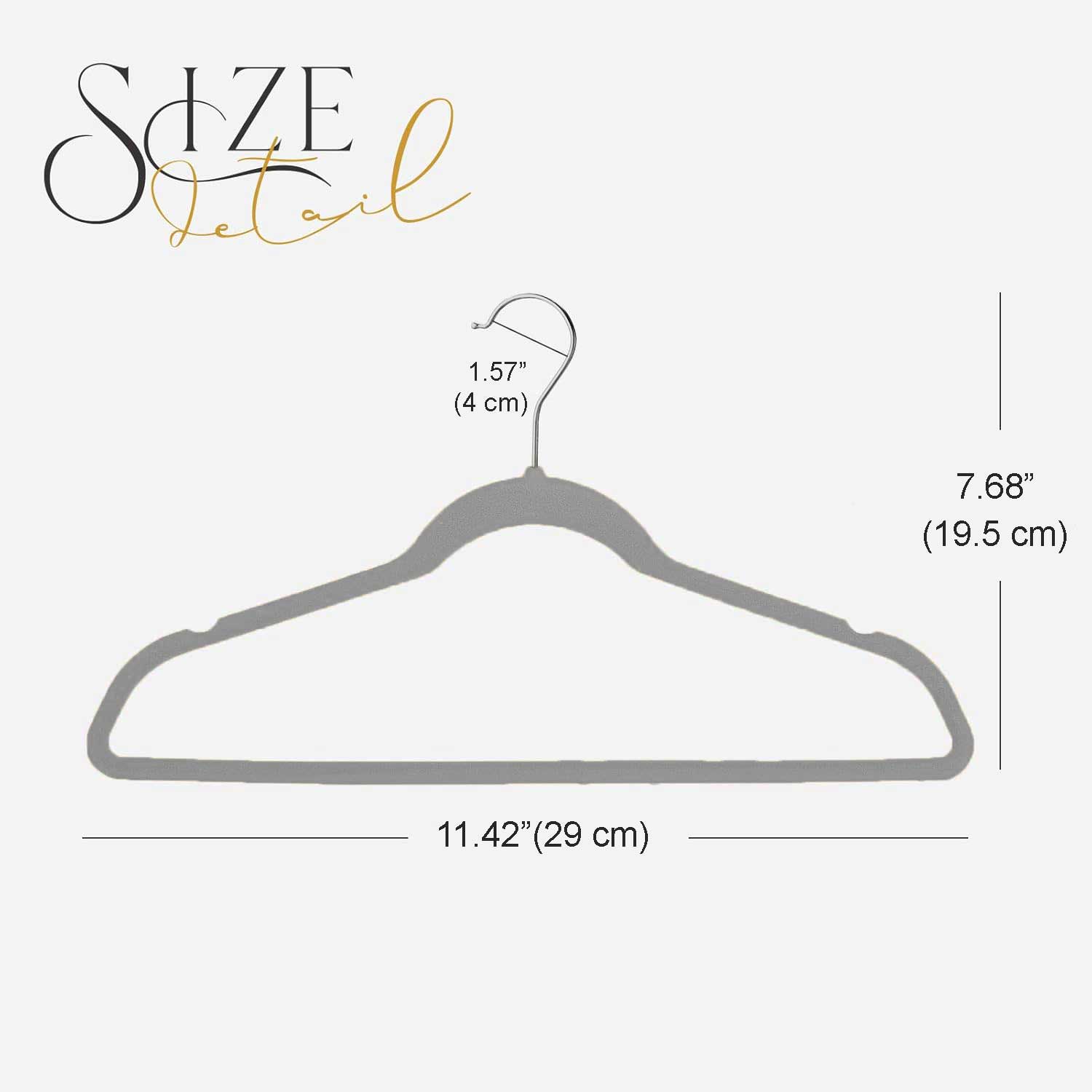 

Бежевые вельветовые вешалки 10 шт., Нескользящие фетровые вешалки для одежды, Сверхпрочные для пальто, Премиальные тонкие вешалки для костюмов, экономящие место для шкафа 10 piece серый