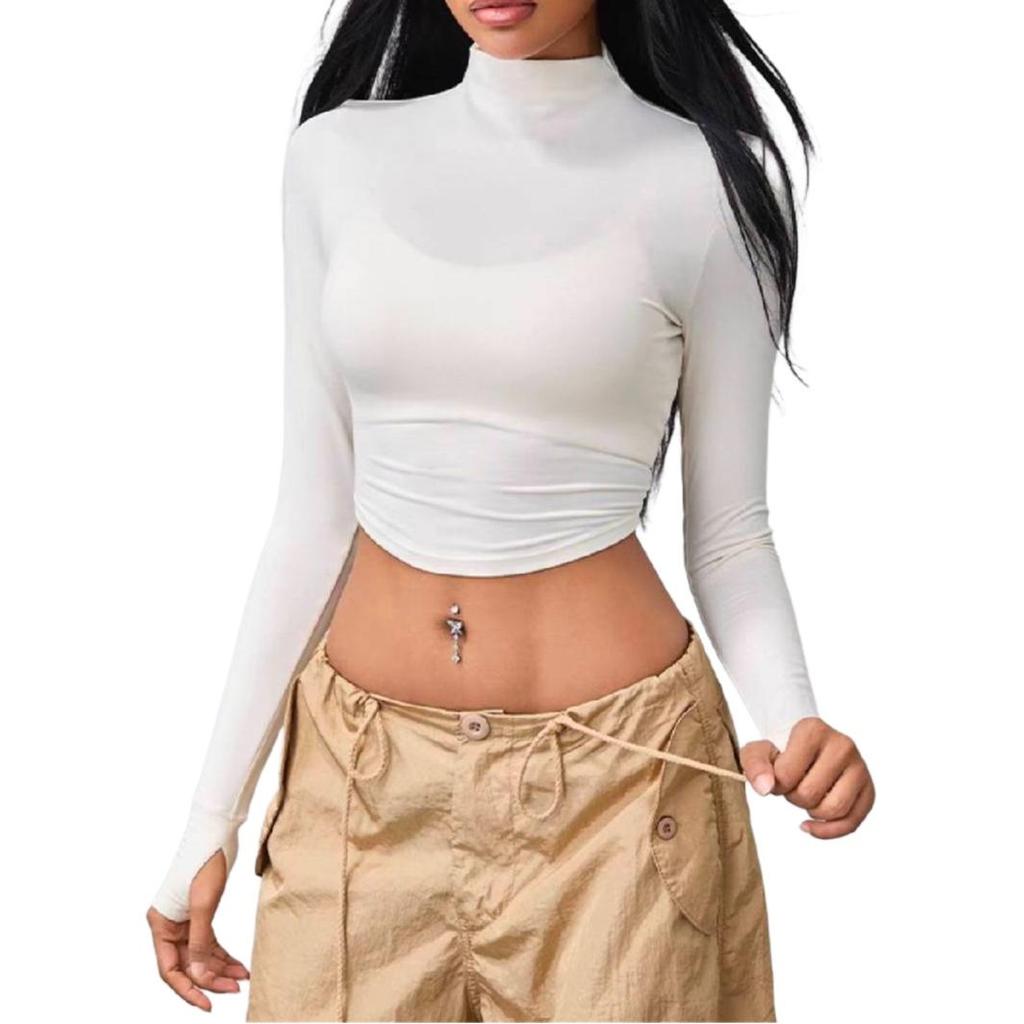 Nike T Shirts Women's White Crew Neck Moderate Other FZ6567-030