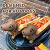 Dachshund Tray Hot Dogs Sushi Serving Tray Candy Dish Dachshund Dinner Plat Cute Shaped Sandwiches Puppy Dinnerplate Home Decor