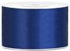 Navy Blue Satin Ribbon Decorative 38mm 25m