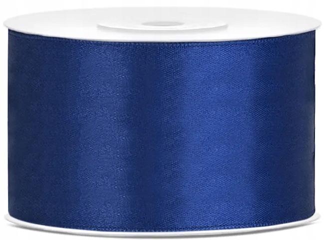Navy Blue Satin Ribbon Decorative 38mm 25m