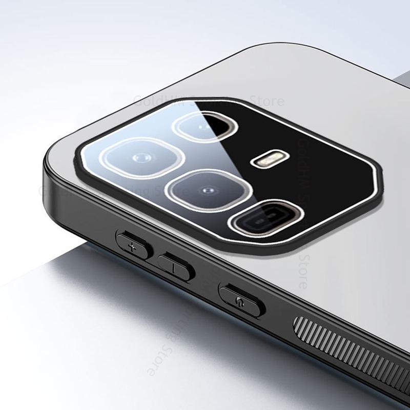 Cases For Infinix Note 50 Pro 360° Magnetic Ring Stand Matte Phone Case For INFINIX Hot 50 Pro Plus Lens Film Kickstand Cover For Tecno Camon 40 Pro