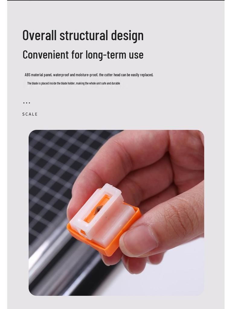 A3 Large Two-Way Paper Cutter for Office & Student Use