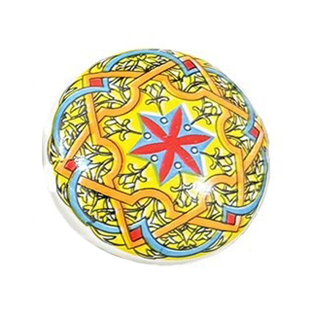 Keramik Schubladengriffe Böhmischer Stil Runde Schrankknöpfe mit Einzigartigen Glasurmuster für Kleiderschrank Küchenmöbel