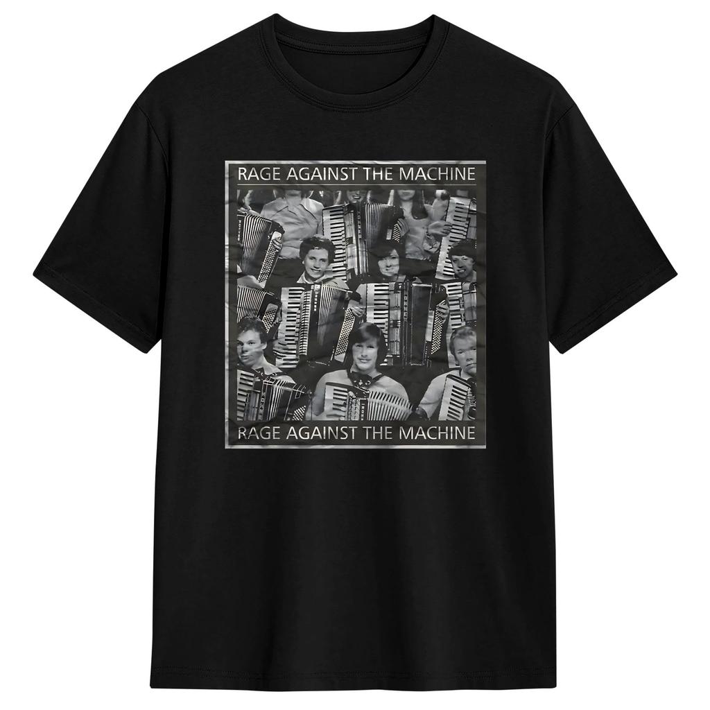 Unisexs Rage Against Machine T Shirts Cotton Clothing Vintage Short Sleeve Crewneck Tee Shirt Summer TShirts