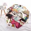 1pc Outdoor Umbrella with Haikyuu! Characters - Automatic Opening/Closing, Portable 3-Fold Design, 8-Rib Iron Frame - Perfect Gift for Fans, Trav