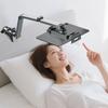 Aluminum Alloy Rotating Phone & Tablet Holder Stand for Desktop Streaming & Viewing