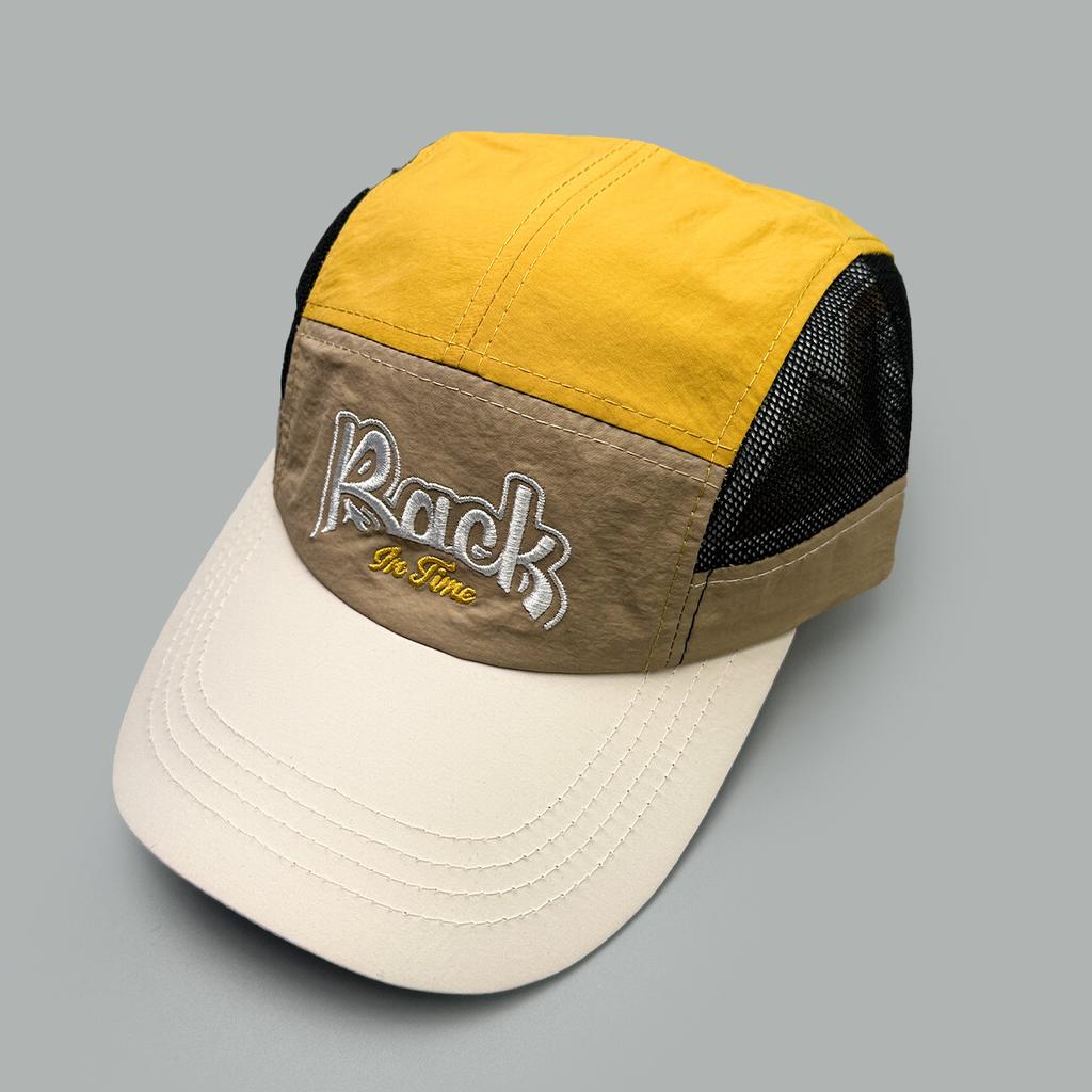 Spring And Summer Quick-Drying Color Matching Letter Embroidery Baseball Cap Men'S And Women'S Sunshade Mesh Outdoor Cap
