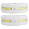 2PCS USB Charging COB LED Motion Sensor Light Closet Lamp Cabinet Light for Home Corridor