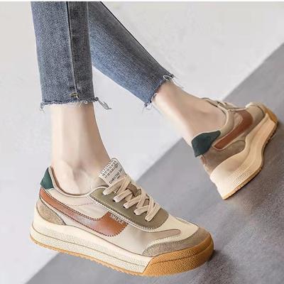Spring and Autumn Korean Forrest Gump Shoes, Women's Waffle German Training Shoes, Thick-soled Dad Shoes, Women's Casual Sneakers