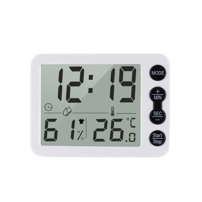 Thermometer Electronic Temperature Humidity Meter Gauge For Home