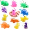 Mini Squishy Squeeze Dinosaur Fidget Toys with Water Beads Anti Stress Sensory..