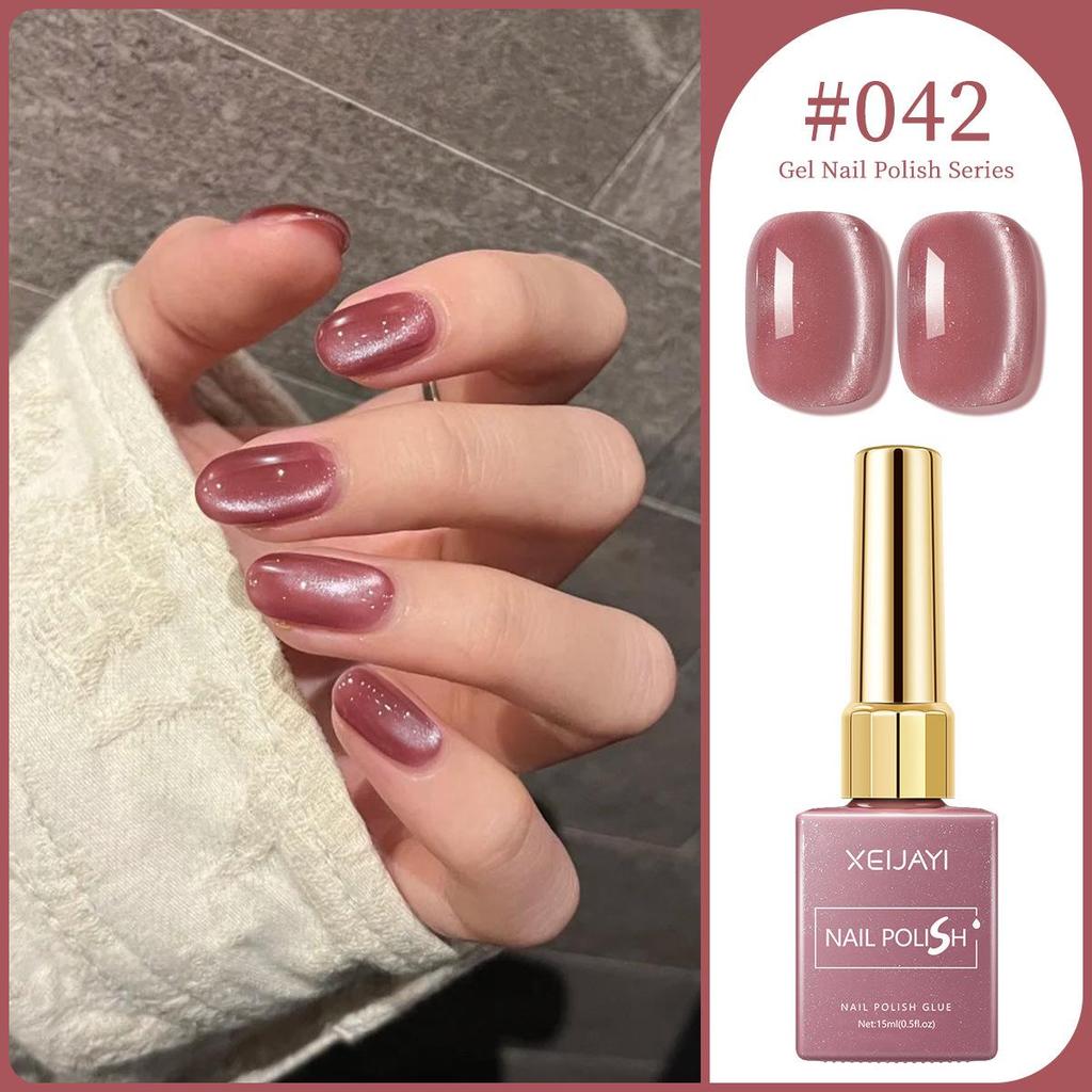 XEIJAYI 15ml Solid Color Nail Gel - 72 Color Options for Nail Art Salons