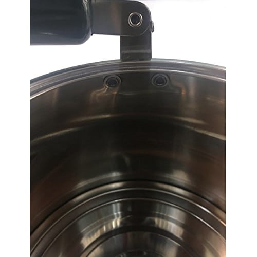 PEARL METAL Smile Hot Wide-Mouth Kettle, 2.5L, Induction Compatible, Stainless Steel, HB-3402