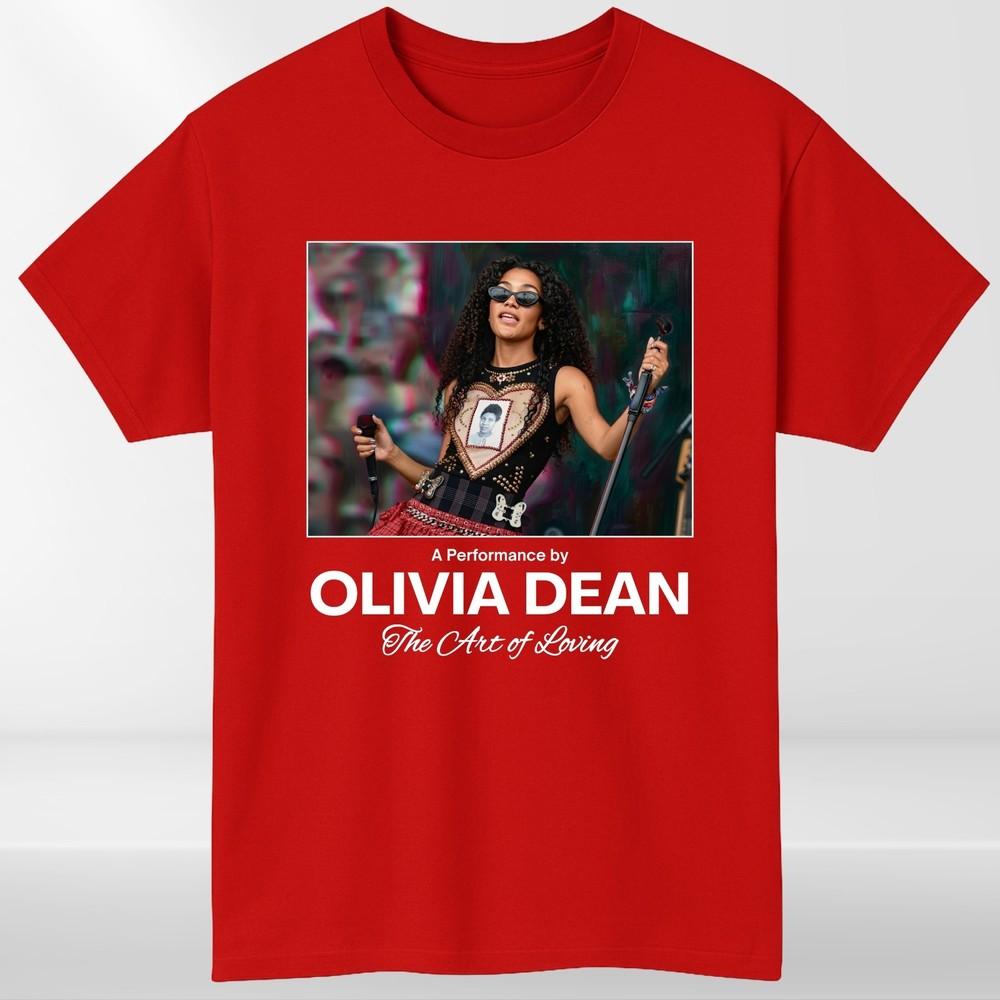 Olivia Dean The Art of Loving Tour TShirt Tour Dates Unisex S