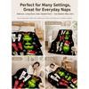 Ho Ho Ho Merry Grinch Christmas Theme Cartoon Flannel Blanket Soft Warm Throw Blanket For Office Sofa Lightweight Home Decor Memorial Gift