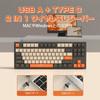 ATTACK SHARK X ZIYOU LANG M88 Mechanical Keyboard, Wireless Bluetooth 5.02.4Ghz with Receiver, Hot-Swap, Tenkeyless, 87-Key Compact Design, AAA