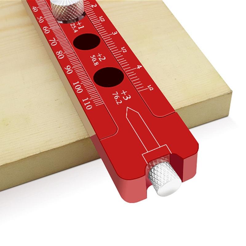 Woodworking Scribing Gauge Center Finder Ruler Scribing Circle Ruler Woodworking Compass Comaptible for w/ Woodturners B