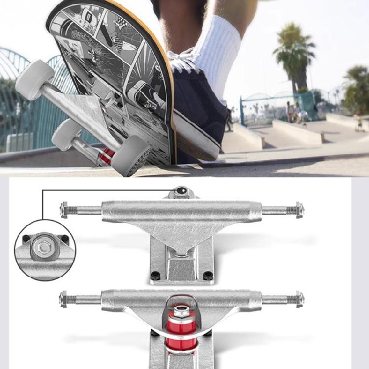 Rostbeständige 5-Zoll-Skateboard-Truck-Montage Aluminiumlegierung Skateboard-Brücke Mit Ergonomischen Designs Für Den Außenbereich