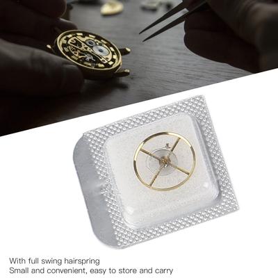 Professional 7120 Watch Movement Balance Wheel Gold Alloy Watch Replacement Accessory Balance Wheel Watch Movement Watchmaker