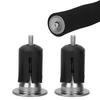 1 Pair Aluminum Alloy Bike Grips Bar End   Plug for Mountain Bike Handlebar (  color)