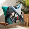Miyabi Zenless Zone Zero Pillow Case Linen Cushion Covers For Decorative Sofa Home Pillows Case Car Chair Pillows Cases