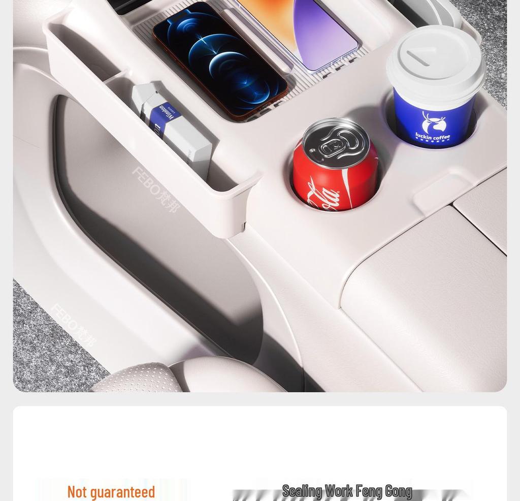 Zhiji LS9 Center Console Silicone Anti-Slip Wireless Charging Mat for 26 Car Models