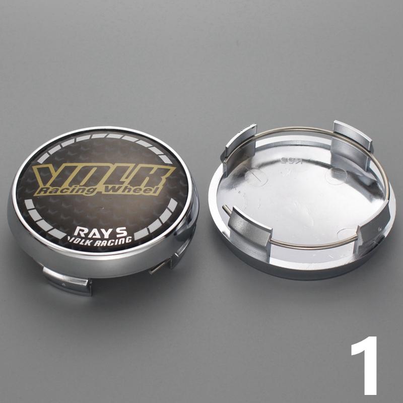 4pcs 65mm/60.5mm clip volk rays wheel center cap car covers caps on wheels enkei racing ssr logo emblem hub cap for rims auto