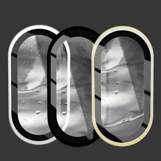 Camera Lens Protector Thin 9H Tempered Glass Anti-Scratch 360-Degree Full Coverage Camera Screen Protector Cover for Meta Quest 3