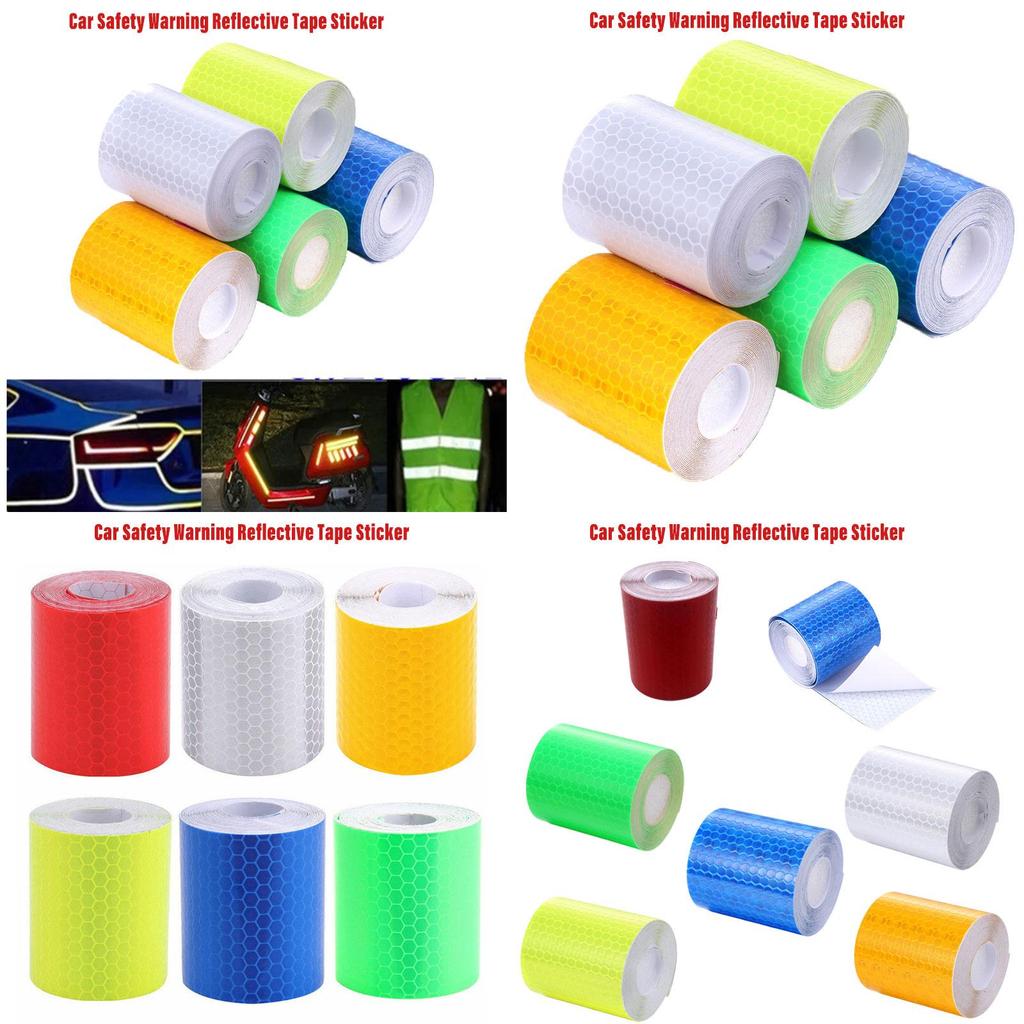 Reflective Car Decals Reflective Tape Sticker For Increased Safety 5cm*3m