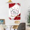 Rb Leipzig Custom Your Name Wall Decor Tapestry Art For Pet Memorial Birthdaywedding Party Backdrop Family Gift