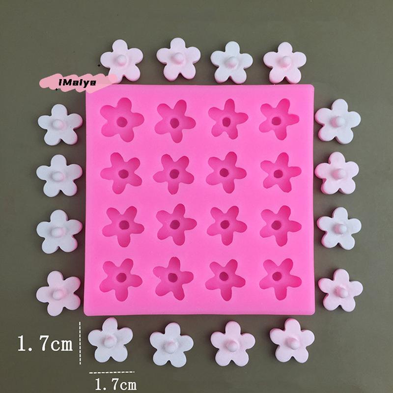 Cherry Blossom Silicone Molds for DIY Cake Decorating Fondant Resin Clay Chocolate Kitchen Baking Tools Flower Shaped Mould