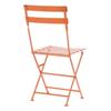 Table + 2 Chairs Set - Coral Metal - Foldable - 60x60x75 Cm - White