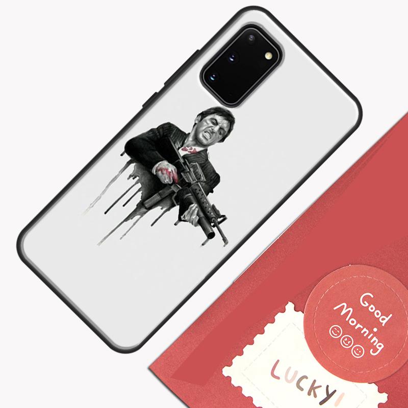 Scarface Tony Montana Film Phone Case For Samsung Galaxy S23 S26 Ultra S20 S21 S22 S24 S25 Plus S10 S25 FE Cover Shell