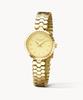 Lollalojeu Honeycomb Yellow Onyx Gold Women'S Wristwatch