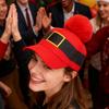 Christmas Baseball Hat Red Holiday Festive Headwear Holiday Baseball Caps For Men Women Adults Him Her Friends Family