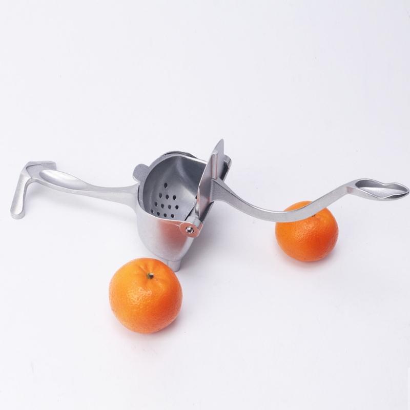 Metal Manual Press Juicer For Lemon Pomegranate Juice With Efficient Separation Ergonomic Handle Juice Extractor