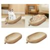 Sisal Cat Scratcher Board with Ball Scratch Resistant Cat Scratching Pad Lounge Sofa for Cats or Small Dogs Cat Scratching Bed