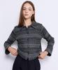 MANAVIS7 Slim Fit Crop Cardigan [Black]