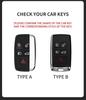 Compatible 3D Suede Key Cover for Land Rover, Range Rover Discovery, Sport 2, and Autobiography 4th/5th Gen Models.