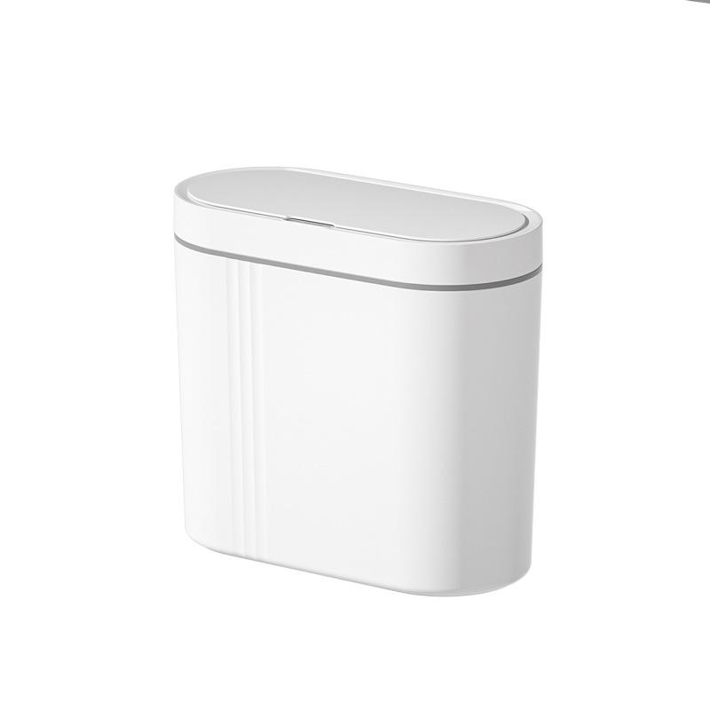 2025 Smart Wall-Mounted Automatic Flip-Top Trash Can for Kitchen & Bathroom