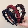 Height-Boosting Satin Headband with Teeth Comb - 2026 Fluffy Daily Wear Hair Accessory