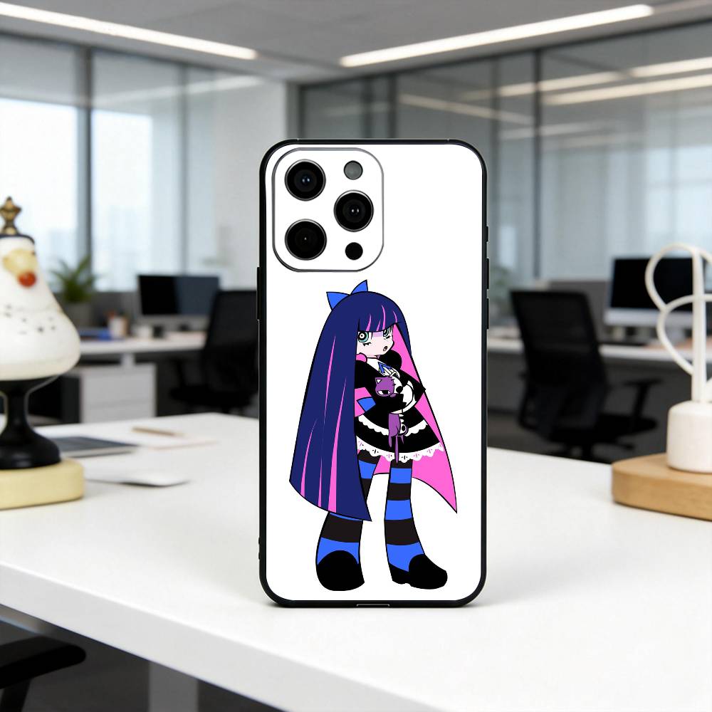 Gothic Girl A-Anarchy S-Stocking Phone Case Silicone Soft For IPhone 17 16 15 14 13 12 11 X XR Plus Pro Max Plus