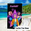 Custom Name Neon Future Heroes KPop Microfiber Beach Towel Super Soft & Absorbent for Bath, Beach, Travel Bath Time Accessory, Fan Gifts