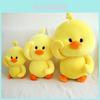 Popular Yellow Duck Plush Pillow Lovely Cartoon Duckling Toy Birthday Present For Girls