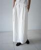 Beullaengkeulumumeon Belted Mua Skirt_Ivory