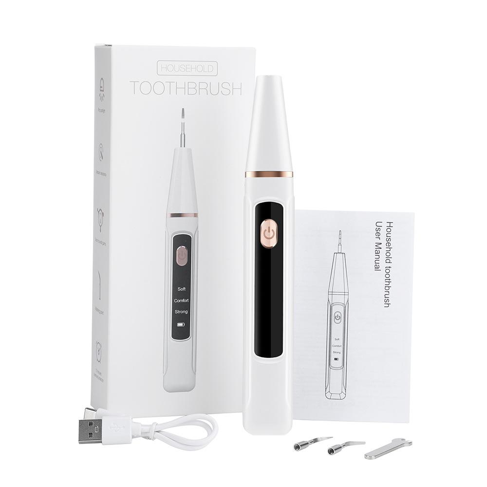 3-Mode Ultrasonic Dental Cleaner for Home Use - Removes Tartar & Plaque, Teeth Whitening Device