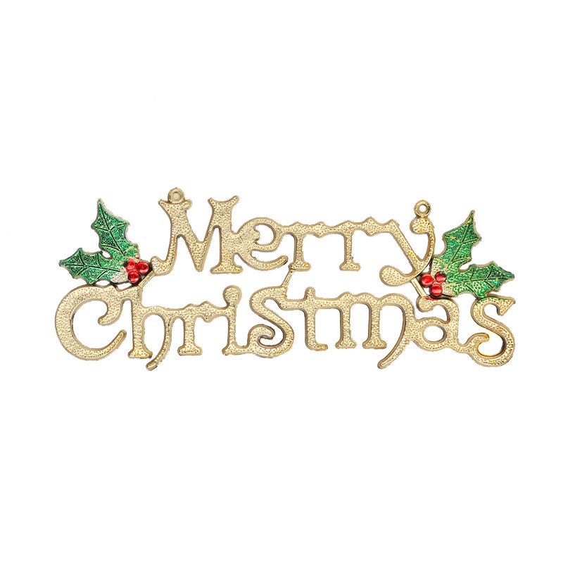 Temu Merry Christmas Tree Hanging Decoration Sign Pendant